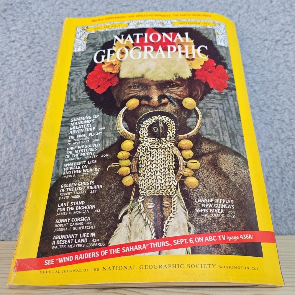 National‎ Geographic Magazine Vol 144, NO. 3 September 1973 New Guinea Bighorns